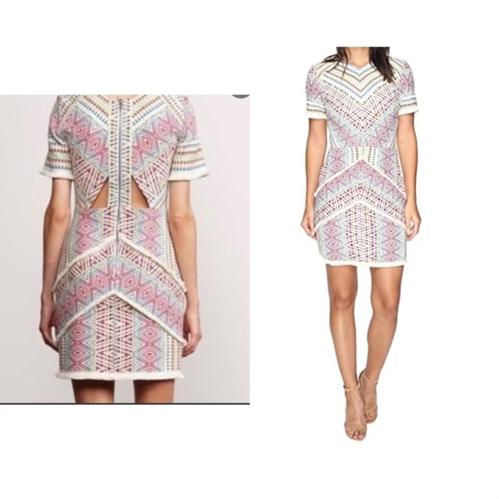 Adelyn Rae Jaylene Woven Jacquard Dress